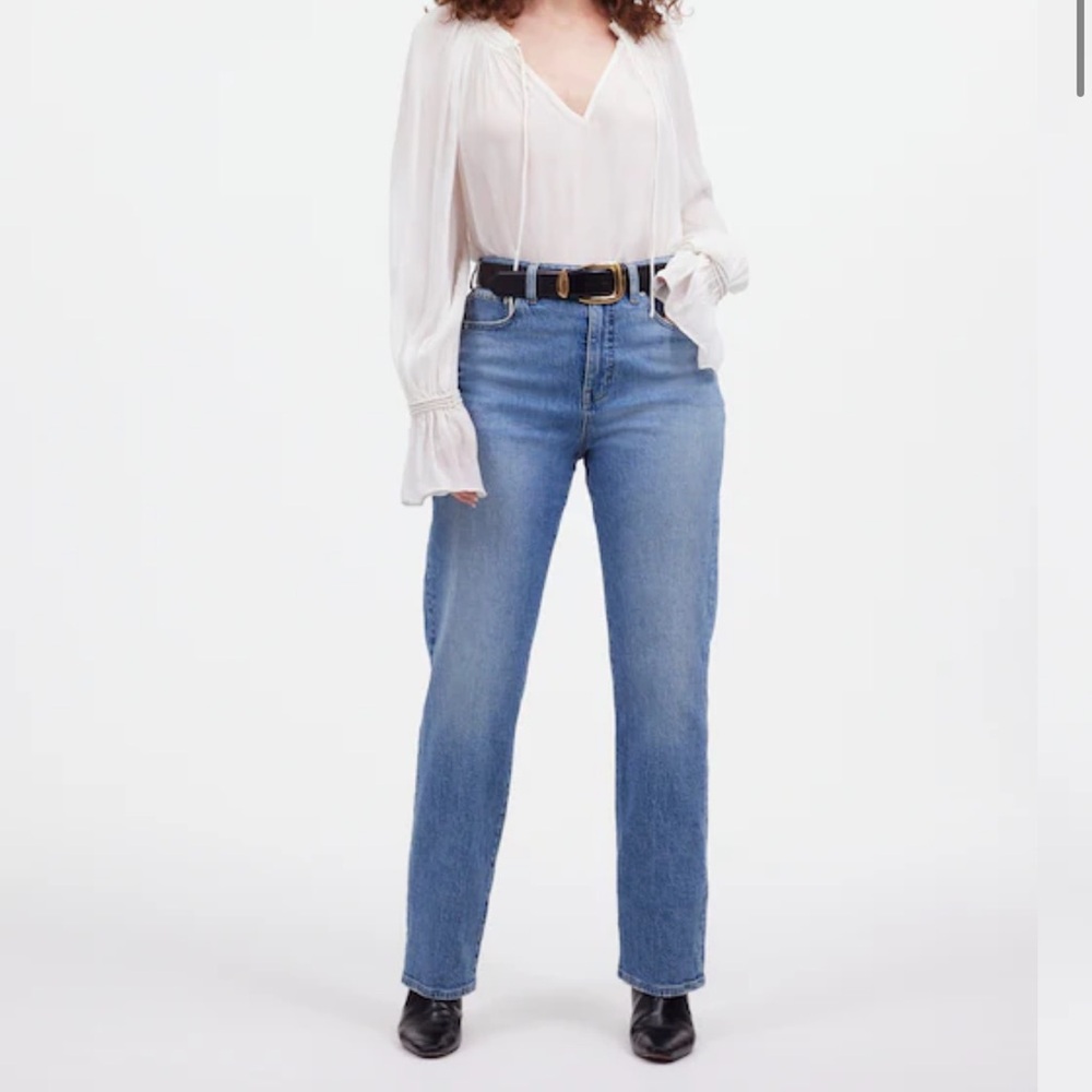 Madewell Curvy 27P 90’s Straight Jeans